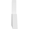 Ekena Millwork Portland Architectural Grade PVC Gable Bracket, 60"W x 12 1/2"H x 2"D x 6"F, 5/12 Pitch GBP060X13X0206POR00 - alternate 5